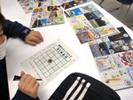 とくしげ図書館「冬休みと1月のイベント」緑区ものしりカルタビンゴ大会の写真