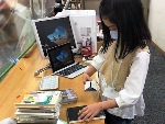 あつた図書館「なごやっ子読書ノートで図書館お仕事体験」の写真4