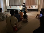 なんよう図書館「夏休みのイベント」こわーいおはなし会の写真2
