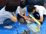 みなみ図書館「夏休みのイベント」夏休み糸のこ工作教室の写真2