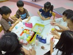 てんぱく図書館「夏休みのイベント」としょかん de あそぼの写真1