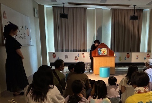 なんよう図書館「夏休み冬休みのイベント」こわーいおはなし会の写真2