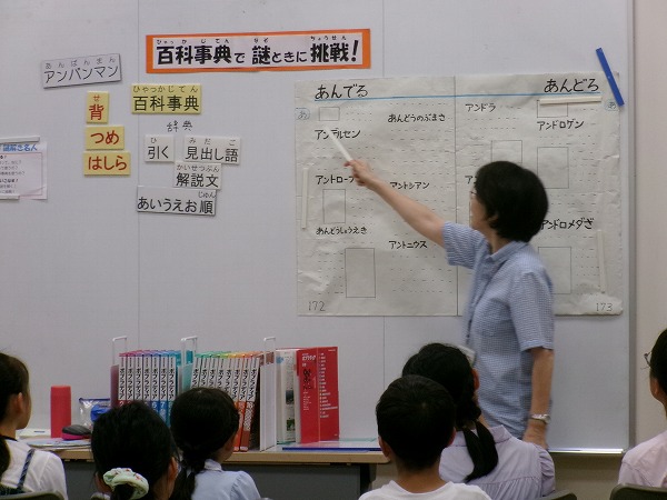 みずほ図書館「夏休みのイベント」おもしろ☆やくだつ本の講座の写真2